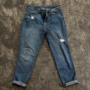 Women's OG Straight High Rise Distressed Jeans